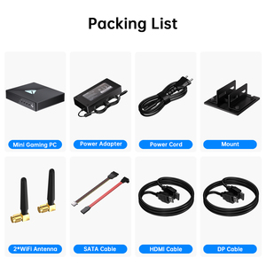 Mini <span class=keywords><strong>PC</strong></span> da <span class=keywords><strong>Gaming</strong></span> Intel I9 9900T RTX3050 8GB GDDR6 DDR4 64GB Max Win11 PCIe4.0 WiFi6 Nuovo - Product Image 3