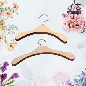 Produttore all'ingrosso in legno massello appendiabiti Kerr <span class=keywords><strong>bambola</strong></span> e per <span class=keywords><strong>Barbie</strong></span> <span class=keywords><strong>bambola</strong></span> asciugamano gancio BJd & Rail - Product Image 2