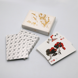 Custom Waterproof Printed Poker Cards With Gold Stamping Box Packaging Personalized Design <b>Paper</b> Playing Card - Product Image 2