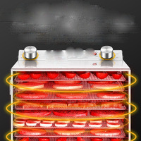 Nouvelle Nourriture Maison Commercial Légumes Pet Snacks Viande Herbes Déshydratation Intelligent Multifonctionnel Cuisson Séchoir À Air