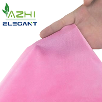 Draps de lit jetables économiques résistants à l'huile, rouleau de draps roses pour table de massage spa, housses de lit avec ligne de découpe