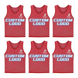 Maillots d'entraînement de football en gros : une variété de styles, chasubles d'entraînement en maille - Product Image 6