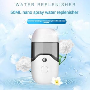 Wholesale 2026 New Arrivals Portable Pocket Mini Usb Nano Ionic Cordless <b>Steamer</b> Skin Care Facial Mist Sprayer for Home - Product Image 4