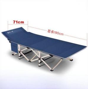 Cama Plegable Metálica para Acampar, Fácil de Guardar, Ajustable, para Exteriores, Cama Individual Plegable para Siesta al Aire Libre - Product Image 3
