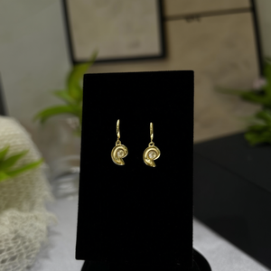 Pendientes de Moda, Acero Inoxidable 316L, Baño de Oro PVD, Sostenibles y Resistentes - Product Image 3