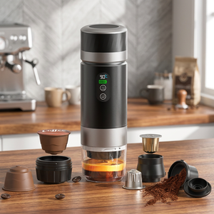 Cafetera Espresso Portátil Totalmente Automática de Última Generación, Operación con un Solo Toque, Preparación en Frío y Caliente, Mini Cafetera Espresso 3 en 1 para Viajes - Product Image 1