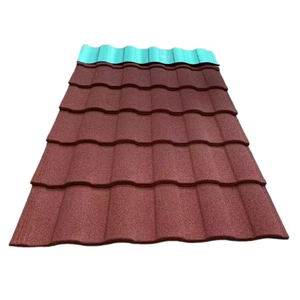 Tuiles de toiture en métal revêtues de pierre de haute qualité Linyi <span class=keywords><strong>Bull</strong></span> Haute qualité / Tuiles de toiture Kerala - Product Image 1