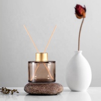 120ml Parfum Aromathérapie Bouteille En Verre Diffuseur Huile Essentielle Désodorisant Bouteille pour Garder L'air Frais Avec Bâton