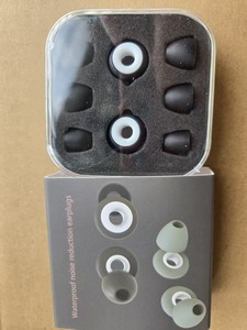 Bouchons d'oreilles réutilisables en silicone rose, type flange, à enfiler, non pliables, <span class=keywords><strong>pour</strong></span> le sommeil, réduction du bruit, protection contre la sensibilité sonore - Product Image 6