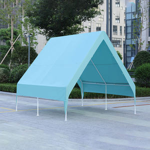 Tente triangulaire en polyester pour l'extérieur, <span class=keywords><strong>camping</strong></span>, repas, barbecue, auvent simple <span class=keywords><strong>de</strong></span> style cabane, coupe-vent, imperméable, pare-soleil - Product Image 4