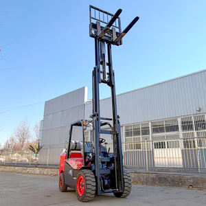 YuDing CPC-<span class=keywords><strong>20</strong></span> 2-tons compacte dieselheftruck - AWD massieve banden drietrapsmast zuinige motor voor binnen/buiten gebruik - Product Image 2