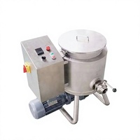 GUSU Nouvelle machine à moudre et à raffiner les billes de chocolat en acier inoxydable, compacte, pour usage en laboratoire, 20L-50L, 380V/220V, garantie 1 an