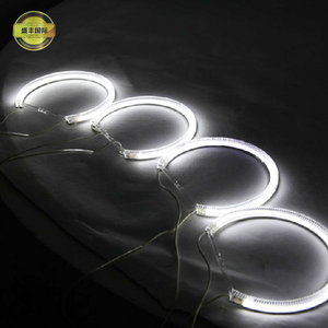 Nouveaux anneaux halo multicolores <span class=keywords><strong>CCFL</strong></span> <span class=keywords><strong>Angel</strong></span> <span class=keywords><strong>Eyes</strong></span> 12V pour E36 E38 E39 <span class=keywords><strong>E46</strong></span> - Product Image 3