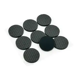 Aangepaste Zelfklevende Eva Vilt Rubber Anti Slip Foam Pad Pakking Producten Siliconen Rubberen Voeten Bumper Pads