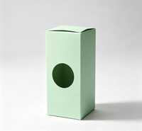 Individuell Bedruckte Faltbare Karton-Kaffeeverpackungsbox mit Steckverschluss und Fensterdesign