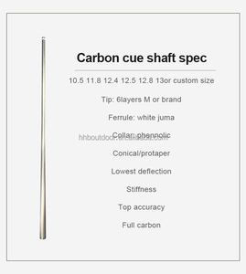 Tốt nhất chất lượng cao Carbon <span class=keywords><strong>Cue</strong></span> billiard Stick Pro côn Radial tùy chỉnh Pro côn Carbon hồ bơi tín hiệu trục - Product Image 6