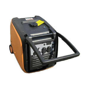 Générateur portable silencieux 5 kVA 5 kW à essence avec roues et accoudoirs, fréquence 50/60 Hz, 240 V 230 V pour usages multiples PT-034 Gasoli - Product Image 6