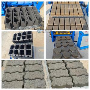 bibo Export Grade QT4-15 Automatic Hydraulic Concrete <b>Block</b> Making Machine Engine Gearbox for High Efficiency - Product Image 3