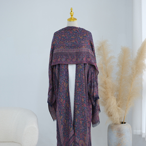 Abaya Loriya Nuovo Abbigliamento Islamico, Vestiti da Donna di Lusso in Stile Dubai, Abaya Modesta, Abito Musulmano da Donna, Abaya in Pashmina con Hijab - Product Image 6