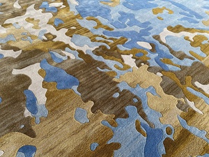 Nhà Máy Tùy Chỉnh Sang Trọng Tre Lụa Thảm Cho Phòng Ngủ Tay <span class=keywords><strong>Tufted</strong></span> Mô Hình Trừu Tượng Thảm Cho Phòng Khách Cọc Vòng Kỹ Thuật - Product Image 6