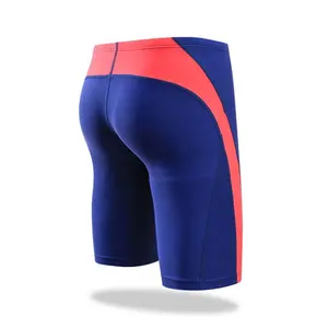 custom color-changing Neoprene beautiful line style Warmth indoor pool mens swim shorts quick dry wetsuit shorts