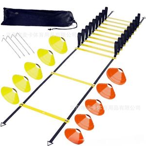 Kit de Entrenamiento de Agilidad - Conos, Obstáculos, Postes y Escalera de Velocidad para Ejercicios Deportivos de Fútbol y Baloncesto - Product Image 1