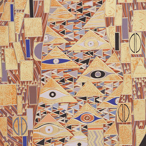 Cuadro Decorativo de Pared de Nogal Hecho a Mano con Diseño de Gustav Klimt <span class=keywords><strong>Adele</strong></span> Bloch Bauer, Ideal para Decoración de Sala de Estar - Product Image 5