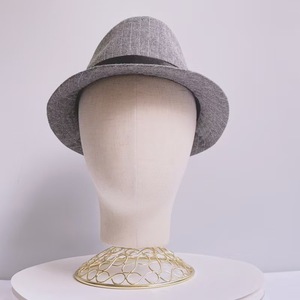 Le support de chapeau de modèle de tête masculine avec des épingles peut être inséré, adapté à un grand tour de tête, en lin pour envelopper la tête - Product Image 2