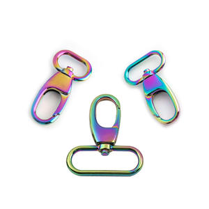 38Mm Riem Sterke Regenboog Sleutelhanger Hk Metalen Ronde Oog Draaibare Snap Kreeft Gesp Haak Gesp Accessoires Voor Portemonnee Tassen <span class=keywords><strong>Hardware</strong></span> - Product Image 3