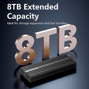 Aluminium M.<span class=keywords><strong>2</strong></span> NVME PCIe externe SSD behuizing 20Gbps USB3.<span class=keywords><strong>2</strong></span> USB <span class=keywords><strong>3.2</strong></span> Gen 2x2 Type-C Type C M.<span class=keywords><strong>2</strong></span> NVME SSD enclosure box adapter - Product Image 4