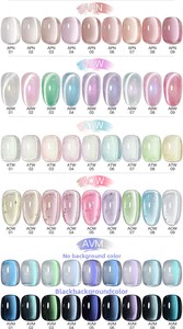 Kit de vernis à ongles en gel UV non toxique de haute qualité, 135 couleurs multicolores, pour salon de manucure, vente chaude, art des ongles, vente en gros - Product Image 5