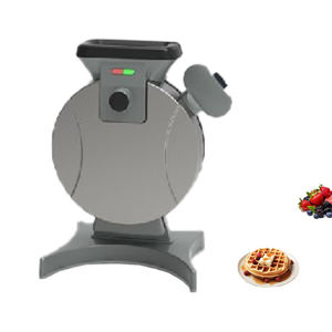 Machine à gaufres rotative double face avec bec verseur supérieur pour pâte à pain <span class=keywords><strong>Gaufrier</strong></span> électrique belge pour la maison - Product Image 3