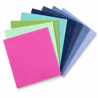 Rouleau et feuille de feutre coloré pour l'artisanat et l'organisation domestique, feutre polyester