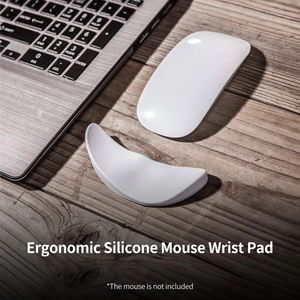 Alfombrilla de Ratón Ergonómica con Reposamuñecas de Gel de Silicona Antideslizante, Alfombrilla de Soporte para Muñeca para Oficina, Juegos y PC - Product Image 3