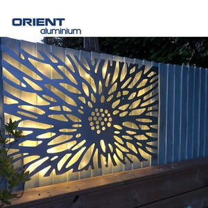 Thiết kế hiện đại laser cắt nhôm composite nhựa hàng rào bảng điều khiển nhà sân tấm trang trí riêng tư màn hình ngoài trời - Product Image 4