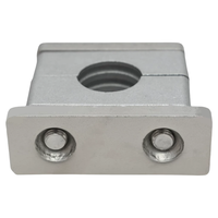 Collier de serrage hydraulique en aluminium métrique DIN 3015, 16 mm, finition zinguée, personnalisable OEM, pour l'industrie lourde, garantie 1 an, prix usine