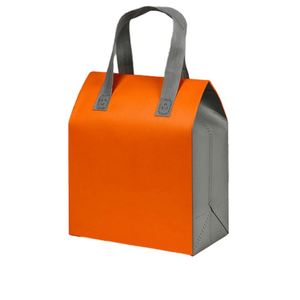 Carrier Shopping Thermal Custom Logo Printed Bottom Factory Cheap Low Price Packaging Bags Non-woven Tote Packaging Cooler Bag - Product Image 1