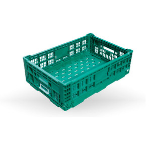 Caisse en plastique pliable PP 600*400*140 à prix abordable, panier en plastique pliable - Product Image 3