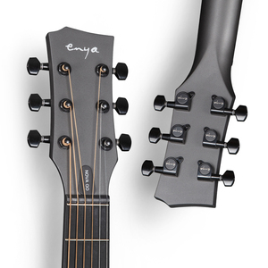 Guitare acoustique Enya NOVA GO SP1 en fibre de carbone, finition satinée, 35 pouces, avec micro AcousticPlus, étui, sangle, câble, voyage - Product Image 4