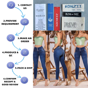Leggings et <span class=keywords><strong>Jeans</strong></span> Colombianes pour femmes, effet remonte-fesses et ventre plat, gainant - Product Image 2