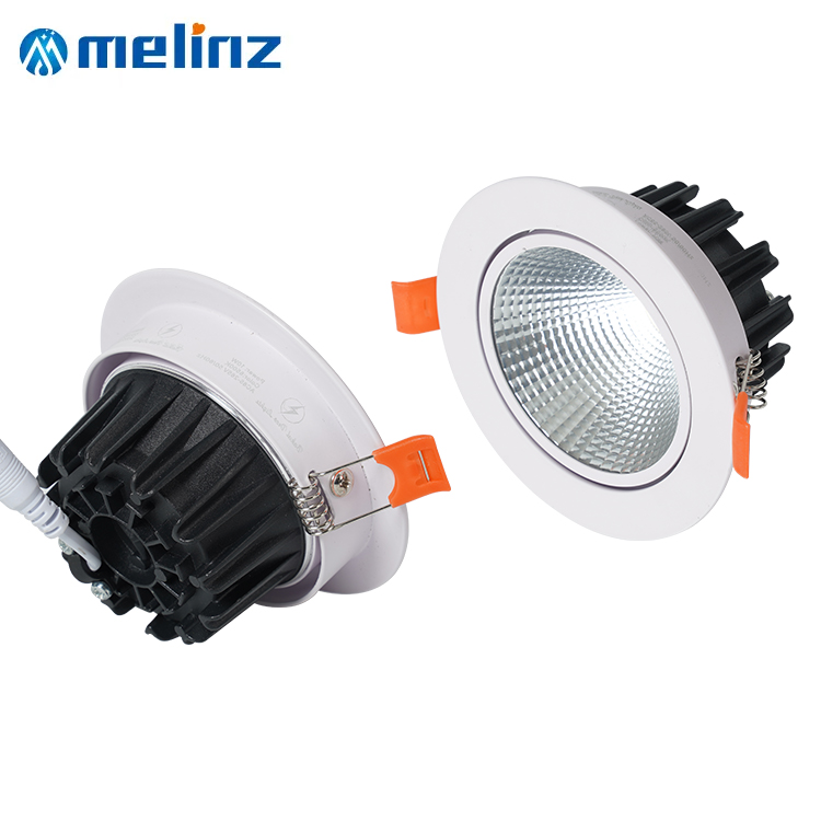 Iluminación ajustable exterior 3W superficie empotrada redonda lámpara montada en la pared techo Cob Led Down Light Downlight