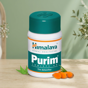 Himalaya Purim Anti Herbal <b>Tablets</b> Wild Herbal Extract Natural Ayurvedic Formula Liver Care Daily First Grade Plastic <b>Container</b> - Product Image 3