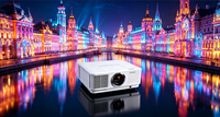 Projecteur DLP FLYIN 12000 Lumens pour Grandes Salles, Idéal pour la Cartographie 3D Immersive
