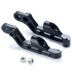 2 pièces Support arrière en métal, Support de châssis pour 1/7 <span class=keywords><strong>Arrma</strong></span> <span class=keywords><strong>Limitless</strong></span> F1 RC pièce de mise à niveau de voiture sur chenilles - Product Image 1