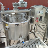 Machine automatique de fabrication de fromage TEK 300L, vente chaude, cuve de production de fromage 500L pour usine laitière