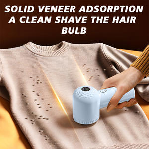 Tondeuse à poils électriques portable, petite, lame en acier inoxydable, matériau PP, recharge automatique par USB, pour la maison et les voyages - Product Image 5