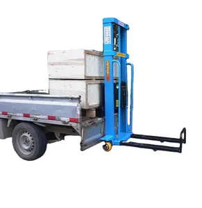 Uzaktan kumanda en çok satan elektrikli taşınabilir el istifleyici 1.5 ton 2 ton manüel paletli kamyon monte forklift