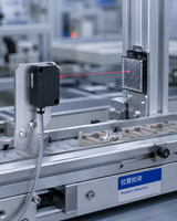 Capteur photoélectrique rétro-réfléchissant SCAN 7m à sortie relais infrarouge 24-240V AC 12-240V DC IP66