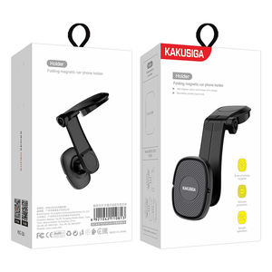Kakesiga-Soporte de coche magnético plegable ABS, de alta calidad, campo magnético <span class=keywords><strong>cerrado</strong></span>, seguro y fuerte, negro - Product Image 6
