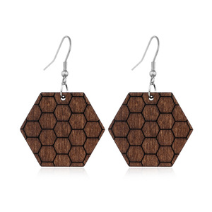 Pendientes <span class=keywords><strong>baratos</strong></span> para niñas, regalos <span class=keywords><strong>de</strong></span> joyería para mujeres, flor <span class=keywords><strong>de</strong></span> filigrana, <span class=keywords><strong>árbol</strong></span> <span class=keywords><strong>de</strong></span> <span class=keywords><strong>la</strong></span> <span class=keywords><strong>vida</strong></span>, mariposa, pendiente <span class=keywords><strong>de</strong></span> madera, logotipo geométrico personalizado, pendientes <span class=keywords><strong>de</strong></span> madera - Product Image 6
